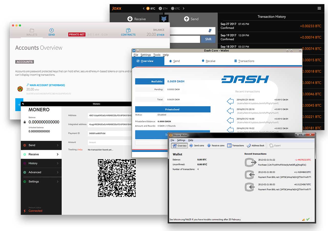 Bitcoin Кошельки, Часть 2: Локальные программные кошельки Bitcoin Кошельки, Часть 2: Локальные программные кошельки